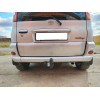 H.T51.A HALTY Фаркоп на Toyota Funcargo 2WD 1999-2005, Toyota Yaris Verso 1999-2005. Возможно потребуется подрезка бампера. Тип шара: A. Нагрузки: 500/50 кг, масса фаркопа 12,2 кг