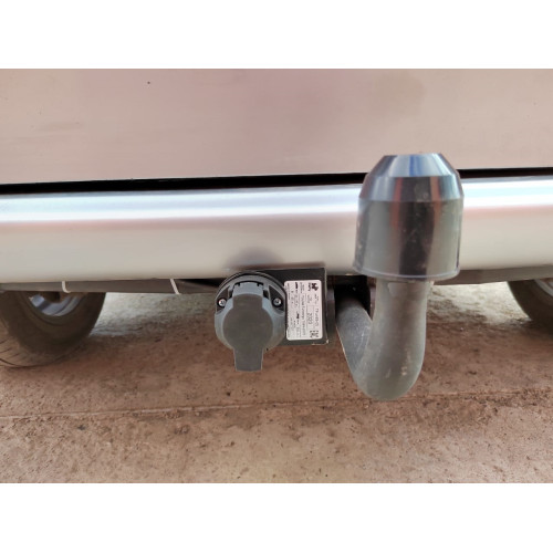 H.T51.A HALTY Фаркоп на Toyota Funcargo 2WD 1999-2005, Toyota Yaris Verso 1999-2005. Возможно потребуется подрезка бампера. Тип шара: A. Нагрузки: 500/50 кг, масса фаркопа 12,2 кг