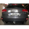 V052C GALIA Полностью оцинкованный фаркоп на Audi Q7 2006-2015, Porsche Cayenne 2002-2010, 2010-2018, Volkswagen Touareg 2002-2010, 2010-2018. Тип шара: C (горизонтальный съемный). Минимальная подрезка бампера. Нагрузки: 3500/140 кг, масса фаркопа 17,97 к