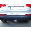 V052C GALIA Полностью оцинкованный фаркоп на Audi Q7 2006-2015, Porsche Cayenne 2002-2010, 2010-2018, Volkswagen Touareg 2002-2010, 2010-2018. Тип шара: C (горизонтальный съемный). Минимальная подрезка бампера. Нагрузки: 3500/140 кг, масса фаркопа 17,97 к