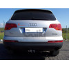 V052C GALIA Полностью оцинкованный фаркоп на Audi Q7 2006-2015, Porsche Cayenne 2002-2010, 2010-2018, Volkswagen Touareg 2002-2010, 2010-2018. Тип шара: C (горизонтальный съемный). Минимальная подрезка бампера. Нагрузки: 3500/140 кг, масса фаркопа 17,97 к