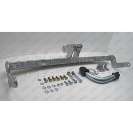 V061A GALIA Полностью оцинкованный фаркоп на Volvo S40 седан 2000-2004, Volvo V40 универсал 2000-2004. Тип шара: A. Подрезка бампера. Нагрузки: 1400/75 кг, масса фаркоп