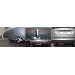 V070C GALIA Полностью оцинкованный фаркоп на Volvo XC60 2008-2017. Тип шара: C (горизонтальный съемный). Невидимый вырез бампера. Нагрузки: 2100/90 кг, масса фа