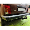 VAZ-21 AVTOS Фаркоп на Lada 4x4, 2121, 21213, 21214, 2131, 2329 1977- без снятия и подрезки бампера. Тип шара: H (несъемный сварной). Нагрузки: 1200/80 кг, масса фаркопа 11,5 кг (без электрики в комплекте)