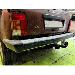 VAZ-21 AVTOS Фаркоп на Lada 4x4, 2121, 21213, 21214, 2131, 2329 1977- без снятия и подрезки бампера. Тип шара: H (несъемный сварной). Нагрузки: 1200/80 кг, масса фаркопа 11,5 к