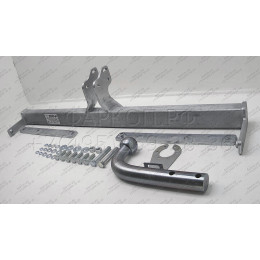 VPO-10-991528.00 PT GROUP Полностью оцинкованный фаркоп на Volkswagen Polo седан 2010-2020, Polo лифтбек 2020-2022, Skoda Rapid лифтбек 2012-2020, 2020-2022 необходим вырез бампера. Ти