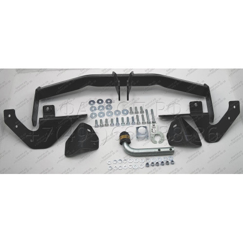 92506-A MOTODOR Фаркоп с оцинкованным шаром на Toyota RAV4 2013-2019. Необходима подрезка бампера. Тип шара: A. Нагрузки: 1500/75 кг, масса фаркопа 23 кг (без электрики в комплекте)