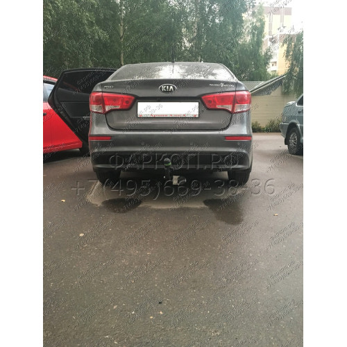 H219-A Лидер-плюс ТСУ для Hyundai Solaris седан 2010-2017 (необходима подрезка бампера), Kia Rio III седан 2011-2017 (необходима подрезка бампера), Kia Rio III хетчбек 2011-2017 (необходима подрезка бампера), Hyundai Solaris хетчбек 2010-2017 (без выреза 