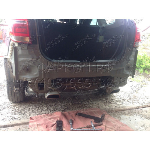 5270-A ORIS Фаркоп на Chevrolet Captiva 2013-2018 без выреза в бампере. Тип шара: A. Нагрузки: 2000/100 кг, масса фаркопа 16,5 кг (без электрики в комплекте)