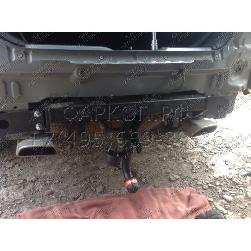 5270-A ORIS Фаркоп на Chevrolet Captiva 2013-2018 без выреза в бампере. Тип шара: A. Нагрузки: 2000/100 кг, масса фаркопа 16,5 кг (без электрики в комплекте)