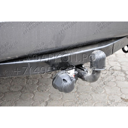 3032-A ORIS Фаркоп на Toyota Land Cruiser 100 VX 1998-2007, Lexus LX470 2003-2007 без выреза в бампере. Тип шара: A. Нагрузки: 1500/100 кг, масса фаркопа 20 кг (без электрики в комплекте)