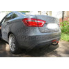 1234-A ORIS Фаркоп на Лада Веста (Lada Vesta) седан / SportWagon, включая Cross 2016-2022 без подрезки бампера. Тип шара: A. Нагрузки: 900/70 кг, масса фаркопа 14,4 кг (без электрики в комплекте)