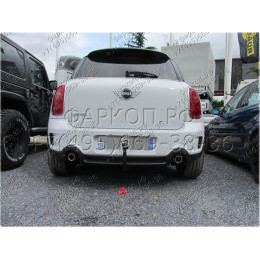 323097600001 WESTFALIA Фаркоп на MINI Countryman 4x4 2010-2017. Вертикальное быстросъемное крепление шара (снятие защищено ключом). Невидимый вырез в бампере. Нагр