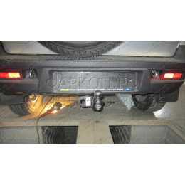 1230-EN ORIS Фаркоп на Шниву (Chevrolet Niva 2123) 4x4 под американский квадрат 2002-2020, Lada Niva 2020-2021, Lada Niva Travel 2021- без подрезки бампера. Тип шара: E. Нагрузки: 1500/75