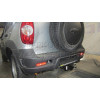 1230-EN ORIS Фаркоп на Шниву (Chevrolet Niva 2123) 4x4 под американский квадрат 2002-2020, Lada Niva 2020-2021, Lada Niva Travel 2021- без подрезки бампера. Тип шара: E. Нагрузки: 1500/75 кг, масса фаркопа 16,7 кг (без электрики в комплекте)