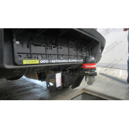1230-EN ORIS Фаркоп на Шниву (Chevrolet Niva 2123) 4x4 под американский квадрат 2002-2020, Lada Niva 2020-2021, Lada Niva Travel 2021- без подрезки бампера. Тип шара: E. Нагрузки: 1500/75