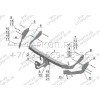 HY 18 AVTOS Фаркоп на Hyundai Santa Fe Classic 2007-2013, Hyundai Santa Fe 2001-2006. Необходима подрезка бампера. Тип шара: A. Нагрузки: 2000/100 кг, масса фаркопа 22 кг (без электрики в комплекте)