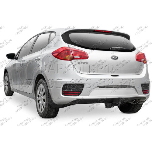 F.2813.001 BERG Фаркоп на Kia Ceed хетчбек 2012-2018 без снятия и подрезки бампера. Тип шара: A. Нагрузки: 1200/75 кг, масса фаркопа 16 кг (без электрики в комплекте)