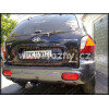 H-270 STEINHOF Фаркоп на Hyundai Santa Fe I, кроме версии 2.4 09/2000-2006. Требуется подрезка бампера. Тип шара: A. Нагрузки: 2300/92 кг, масса фаркопа 23,4 кг (без электрики в комплекте)