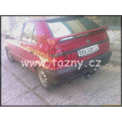 S-285 STEINHOF Фаркоп на Skoda Felicia хетчбек 3/5 дверей 1994-2001 без снятия и подрезки бампера. Тип шара: H (сварное крепление шара). Нагрузки: 1000/50 кг, масса фаркопа 13,2 кг (без электрики в комплекте)