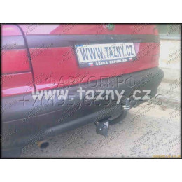 S-285 STEINHOF Фаркоп на Skoda Felicia хетчбек 3/5 дверей 1994-2001 без снятия и подрезки бампера. Тип шара: H (сварное крепление шара). Нагрузки: 1000/50 кг, масса ф
