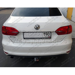 VW 32 AVTOS Фаркоп на Volkswagen Jetta VI 2011-2019. Необходима подрезка бампера. Тип шара: A. Нагрузки: 1500/75 кг, масса фаркопа 13,5 кг (без электрики в комплекте)