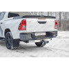 THI-15-991124.00 PT GROUP Фаркоп с нержавеющей накладкой на Sollers ST6 2023-, Sollers ST8 2025-, Toyota Hilux 2015-, JAC T6 2015-, JAC T8 2023-, JAC T8 Pro 2023- без подрезки бампера. Тип шара: E (легкосъемный шар под квадрат). Нагрузки: 3500/140 кг, мас
