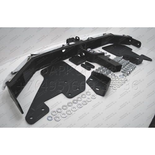 THI-15-991124.00 PT GROUP Фаркоп с нержавеющей накладкой на Sollers ST6 2023-, Sollers ST8 2025-, Toyota Hilux 2015-, JAC T6 2015-, JAC T8 2023-, JAC T8 Pro 2023- без подрезки бампера. Тип шара: E (легкосъемный шар под квадрат). Нагрузки: 3500/140 кг, мас