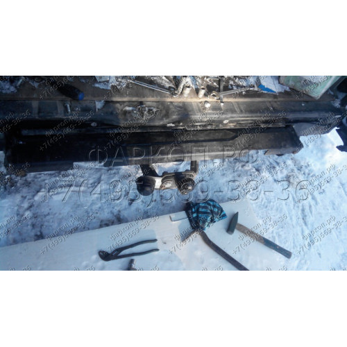 2634-F ORIS Фаркоп на Citroen Jumper 2006-, FIAT Ducato 2006-, Peugeot Boxer 2006- без выреза в бампере. Тип шара: F. Нагрузки: 2000/100 кг, масса фаркопа 30,7 кг (без электрики в комплекте)