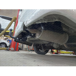 H.T46.A HALTY Фаркоп на Toyota Estima 2000-2006 (в т.ч. комплектация Aeras), Toyota Alphard 2002-2008, Toyota Previa 2000-2006. Возможно потребуется подрезка бампера. Тип шара: A. Нагру