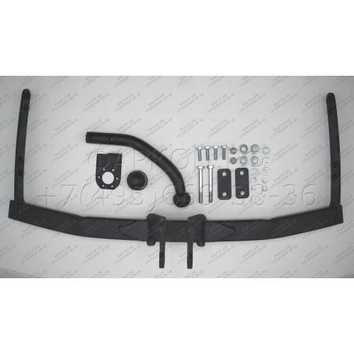 2133-A ORIS Фаркоп на Audi A3 хетчбек 1996-2003/6, Volkswagen Golf IV хетчбек/универсал 1997/10-2003/10, Volkswagen Bora седан/универсал 1998-2005. Необходима подрезка бампера. Тип шара: A. Нагрузки: 1400/75 кг, масса фаркопа 16,5 кг (без электрики в комп