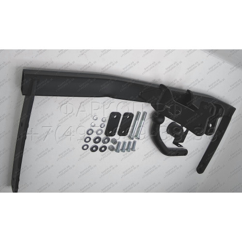 2133-A ORIS Фаркоп на Audi A3 хетчбек 1996-2003/6, Volkswagen Golf IV хетчбек/универсал 1997/10-2003/10, Volkswagen Bora седан/универсал 1998-2005. Необходима подрезка бампера. Тип шара: A. Нагрузки: 1400/75 кг, масса фаркопа 16,5 кг (без электрики в комп