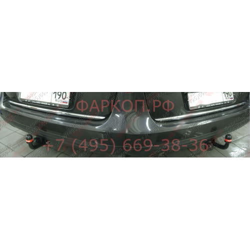 2185-A ORIS Фаркоп на Volkswagen Passat B6 седан 2005-2011. Необходима подрезка бампера. Тип шара: A. Нагрузки: 1500/50 кг, масса фаркопа 13,3 кг (без электрики в комплекте)
