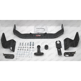 2358.21 SHERIFF Фаркоп на Mitsubishi Pajero Sport 2 2008-2016, Mitsubishi Pajero Sport 3 2016-2021 без подрезки бампера. Тип шара: F. Нагрузки: 1500/50 кг, масса фаркопа 19,06 кг (без элект