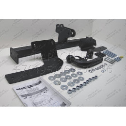 3329-A ORIS Фаркоп на Haval M6 2021-, Haval H6 2013-2020. Необходима подрезка бампера. Тип шара: A. Нагрузки: 1500/75 кг, масса фаркопа 16,26 кг (без электрики в комплект