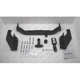 3894.21 SHERIFF Фаркоп на Jeep Grand Cherokee IV WK2 2010-2021 без подрезки бампера. Тип шара: F. Нагрузки: 1500/75 кг, масса фаркопа 24,5 кг (без электрики в комплекте)