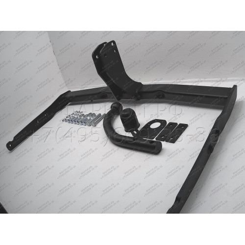 3960-A ORIS Фаркоп на Ford S-MAX 2006-2015. Необходима подрезка бампера. Тип шара: A. Нагрузки: 1200/50 кг, масса фаркопа 15,5 кг (без электрики в комплекте)