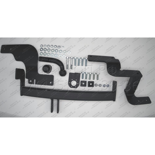 3964-A ORIS Фаркоп на Ford Tourneo Connect 2002-2014, Ford Transit Connect 2002-2014 без выреза в бампере. Тип шара: A. Нагрузки: 1200/50 кг, масса фаркопа 19,7 кг (без электрики в комплекте)