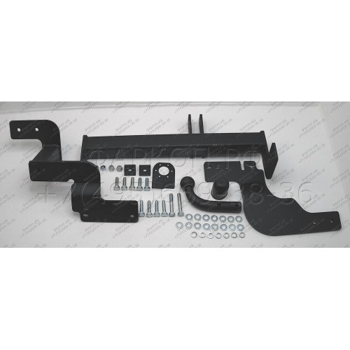 3964-A ORIS Фаркоп на Ford Tourneo Connect 2002-2014, Ford Transit Connect 2002-2014 без выреза в бампере. Тип шара: A. Нагрузки: 1200/50 кг, масса фаркопа 19,7 кг (без электрики в комплекте)