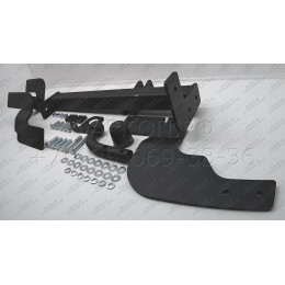 3964-A ORIS Фаркоп на Ford Tourneo Connect 2002-2014, Ford Transit Connect 2002-2014 без выреза в бампере. Тип шара: A. Нагрузки: 1200/50 кг, масса фаркопа 19,7 кг (без электрики в ко
