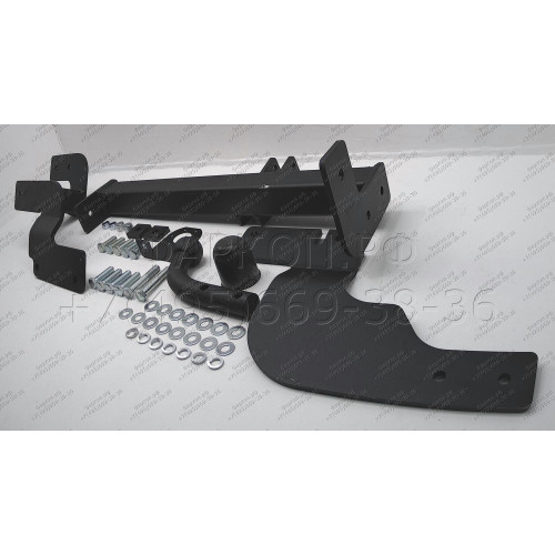 3964-A ORIS Фаркоп на Ford Tourneo Connect 2002-2014, Ford Transit Connect 2002-2014 без выреза в бампере. Тип шара: A. Нагрузки: 1200/50 кг, масса фаркопа 19,7 кг (без электрики в комплекте)