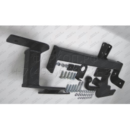 3964-A ORIS Фаркоп на Ford Tourneo Connect 2002-2014, Ford Transit Connect 2002-2014 без выреза в бампере. Тип шара: A. Нагрузки: 1200/50 кг, масса фаркопа 19,7 кг (без электрики в ко