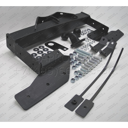 3970-F ORIS Фаркоп на Ford Transit со ступенькой 2000-2006 без выреза в бампере. Тип шара: F. Нагрузки: 2500/100 кг, масса фаркопа 22,8 кг (без электрики в комплекте)