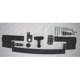3982-F ORIS Фаркоп на Ford Transit 2006-2014 без ступеньки. Без выреза в бампере. Тип шара: F. Нагрузки: 2800/120 кг, масса фаркопа 18,7 кг (без электрики в комплект
