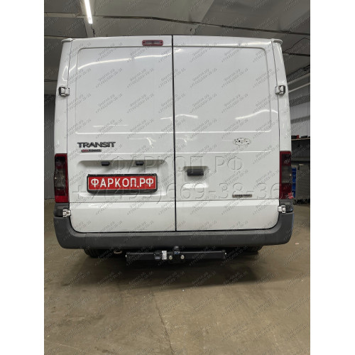 3982-F ORIS Фаркоп на Ford Transit 2006-2014 без ступеньки. Без выреза в бампере. Тип шара: F. Нагрузки: 2800/120 кг, масса фаркопа 18,7 кг (без электрики в комплекте)
