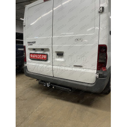 3982-F ORIS Фаркоп на Ford Transit 2006-2014 без ступеньки. Без выреза в бампере. Тип шара: F. Нагрузки: 2800/120 кг, масса фаркопа 18,7 кг (без электрики в комплект