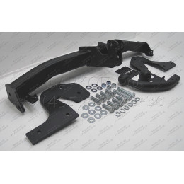 4262-A ORIS Фаркоп на Hyundai i40 седан 2011-2019. Необходима подрезка бампера. Тип шара: A. Нагрузки: 1800/80 кг, масса фаркопа 16,5 кг (без электрики в комплекте)
