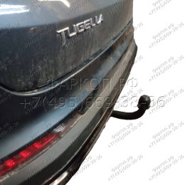 8022 Трейлер Фаркоп для Geely Tugella 2020-2024, KnewStar 001 2024- без подрезки бампера. Тип шара: A. Нагрузки: 1500/60 кг (без электрики в комплекте)