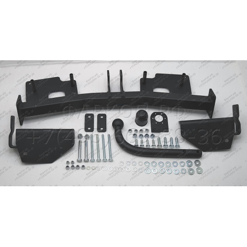 5506-A ORIS Фаркоп на Honda HR-V 1999-2006. Необходима подрезка бампера. Тип шара: A. Нагрузки: 1200/75 кг, масса фаркопа 21,5 кг (без электрики в комплекте)