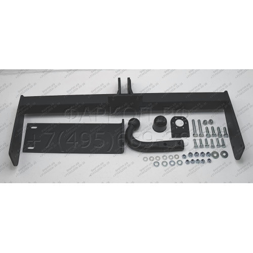 6510-A ORIS Фаркоп на UAZ 39094 Фермер 1997-, UAZ Profi 2017- без подрезки бампера. Тип шара: A. Нагрузки: 1500/75 кг, масса фаркопа 21,3 кг (без электрики в комплекте)